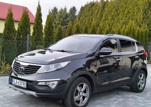 Kia Sportage cena 41900 przebieg: 160000, rok produkcji 2010 z Mosina małe 121